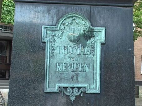 Kempen : Kirchplatz, Denkmal Thomas von Kempen